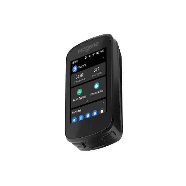 Ciclocomputadora Magene C606 GPS. Color Polar Night Black.