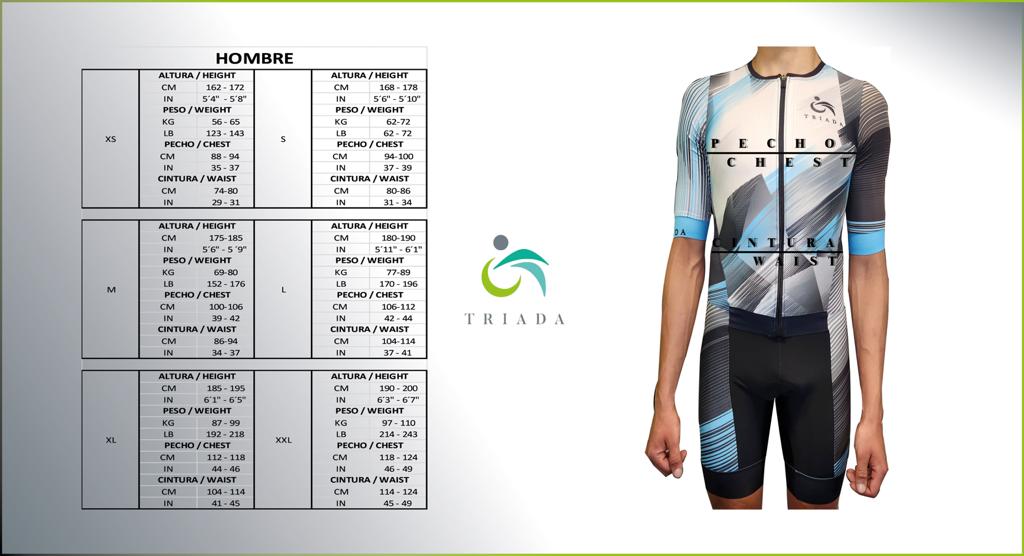 Trisuit Aquarace Triada hombre sin mangas