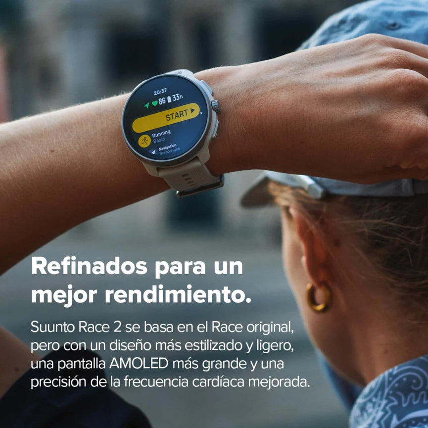 Suunto Race 2 (Titanio negro)