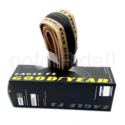 Par de Llantas Goodyear Eagle F1R 700x28 Amarilla Ultra High Performance