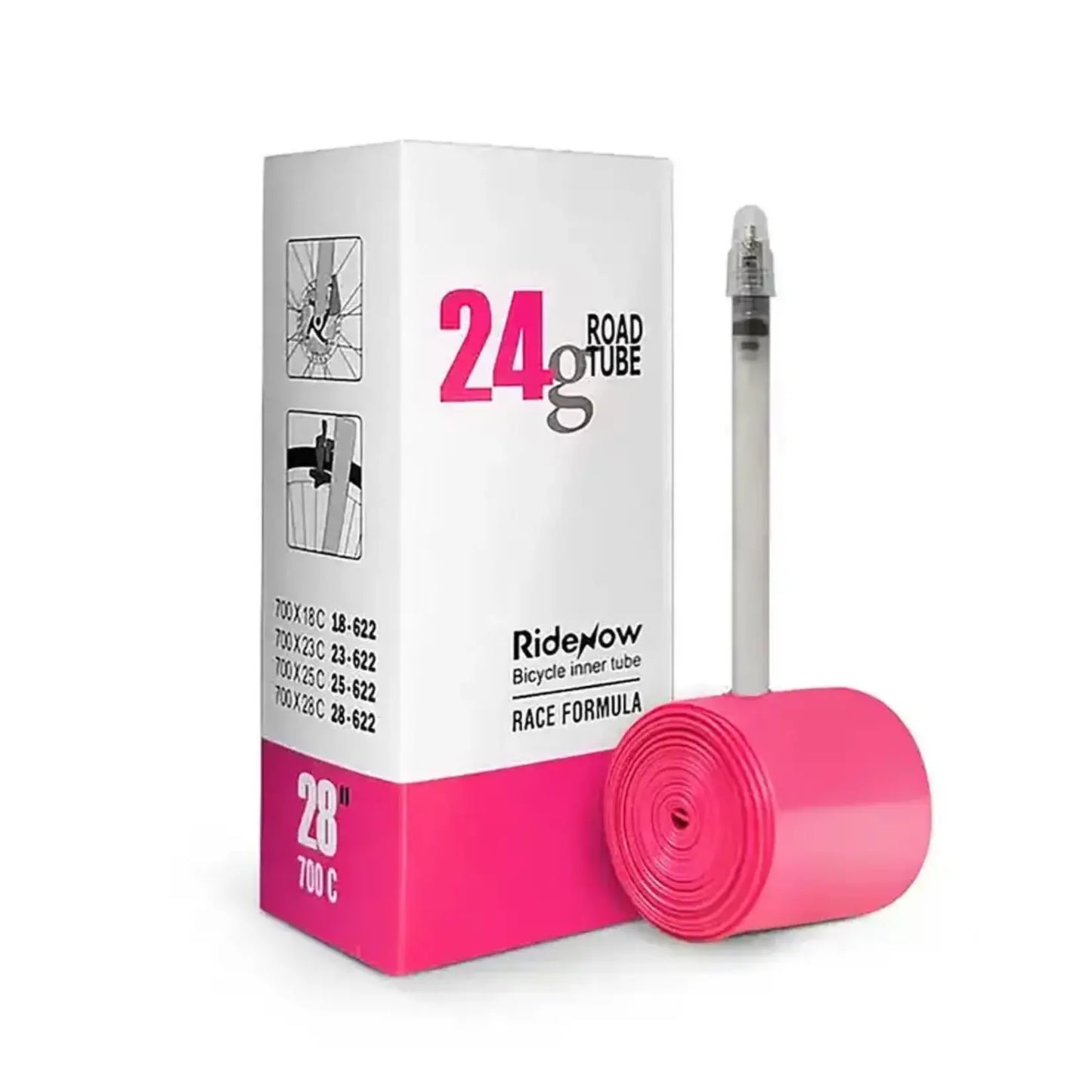 Camara para bicicleta TPU RideNow Superlight 700c/18c-32c
