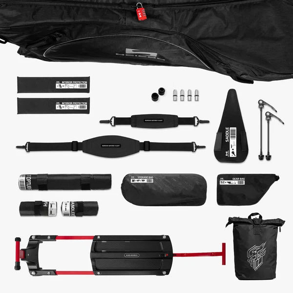 Maleta de viaje para bicicleta de triatlón Aerocomfort Scicon.