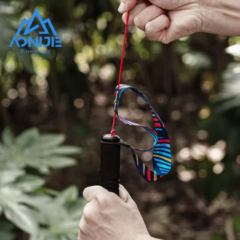 Bastones de fibra de carbono color negro talla 120cm- Aonijie