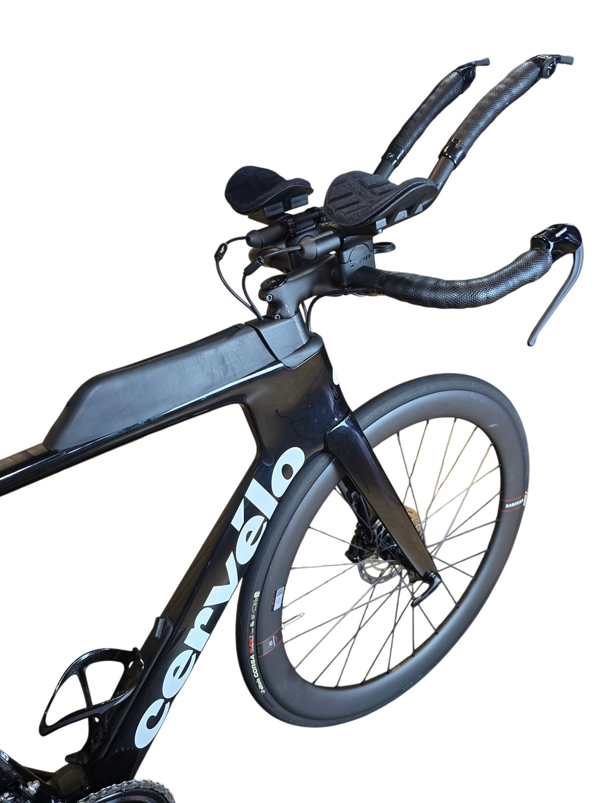 Bicicleta TT SEMI-Nueva Cervelo P series color negro. Talla M (54)