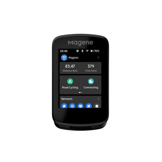 Ciclocomputadora Magene C606 GPS. Color Polar Night Black.