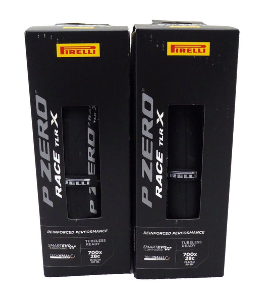 Par de Llantas Pirelli P Zero Race TLR X 700x28c Negra Tubeless