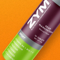 Zym Smart Hydration. Sabor Uva. 10 Tabs por tubo.
