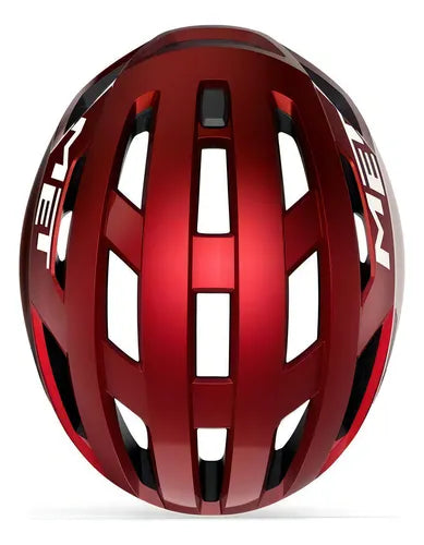 Casco MET Vinci Mips talla M 56/58. Color rojo metálico.