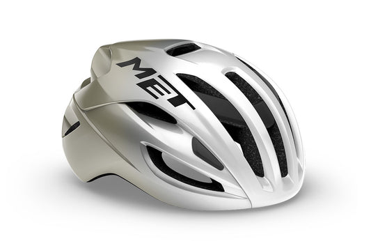 Casco MET Rivale Mips. Talla M. Color Plata/gris