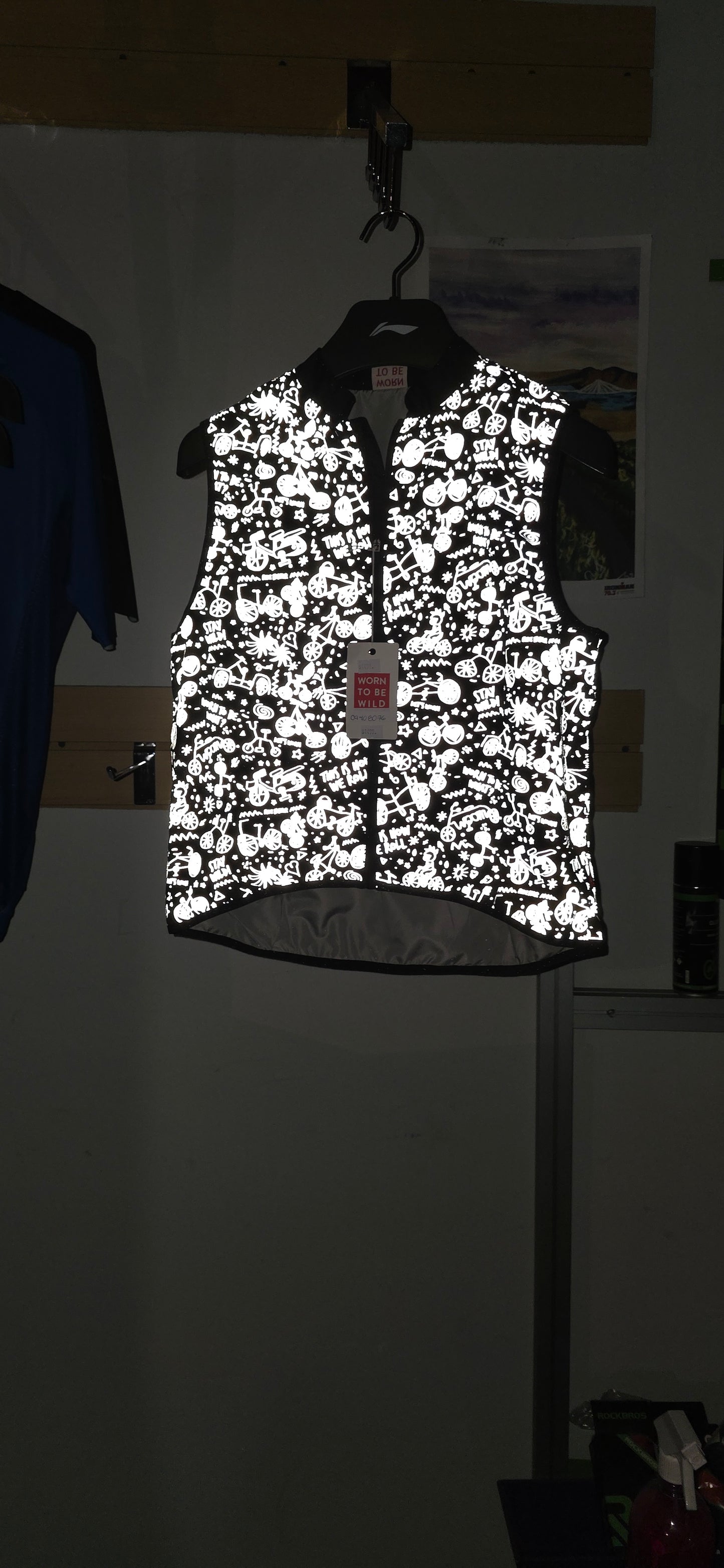 Chaleco reflejante Woom talla chica