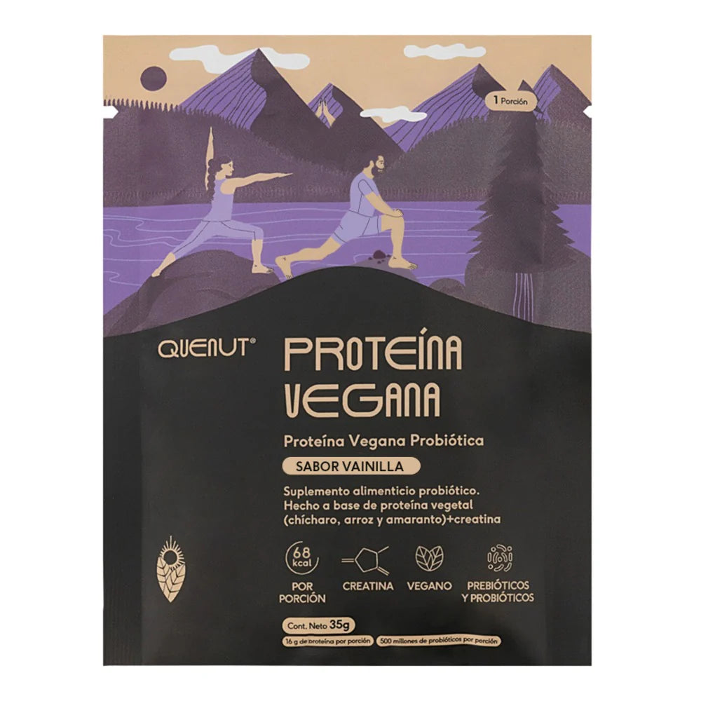 Sobre de proteína sabor vainilla 35gr -  Quenut