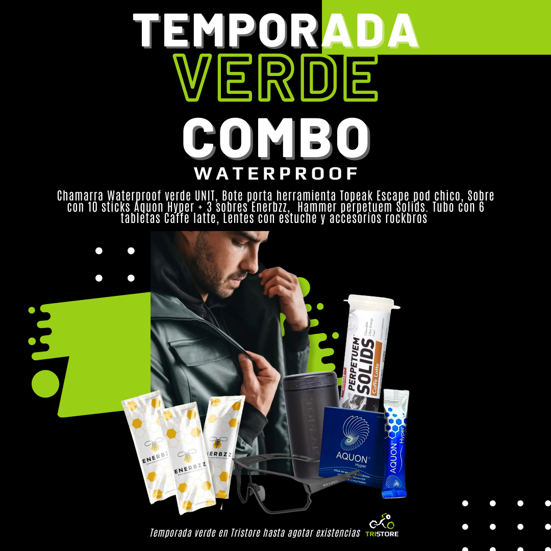 Combo Waterproof: Preparación Total para Aventuras al Aire Libre
