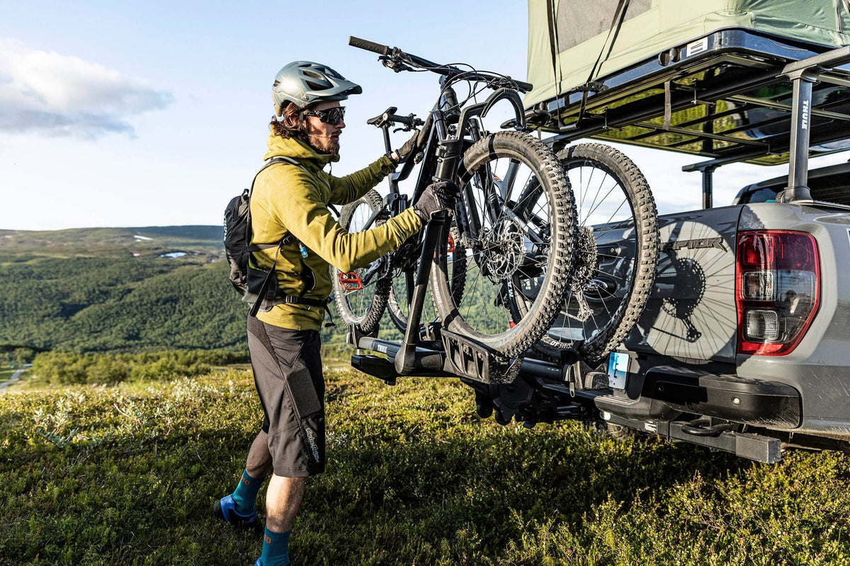 Rack THULE T2 Pro XTR. Portabicicletas tipo plataforma con enganche para remolque. (2 bicicletas)