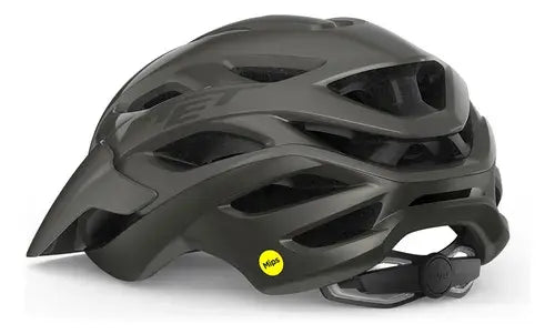Casco MET Veleno Mips Mediano 56/58 Titanium Metálico.