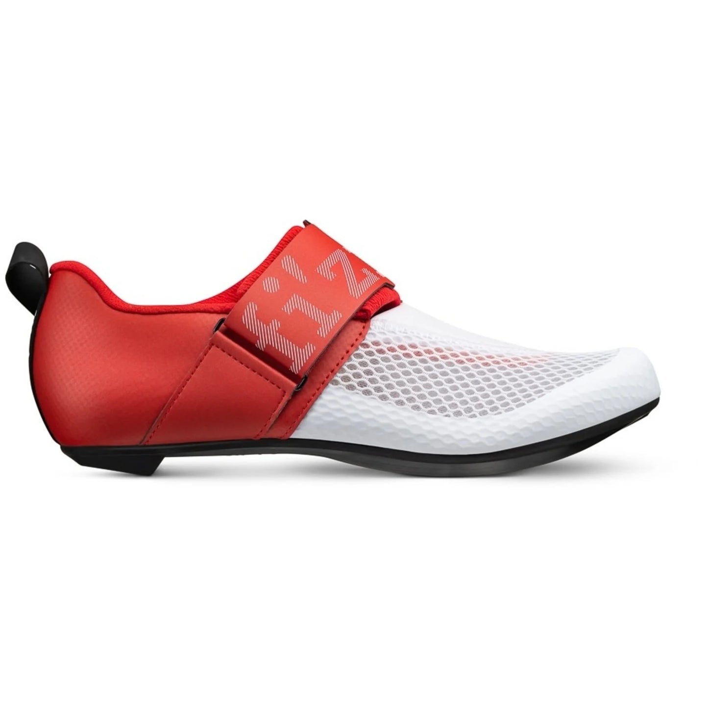 Zapatila de triatlón Fizik Transiro Hydra. Talla 41 EUR. Color blanco/rojo